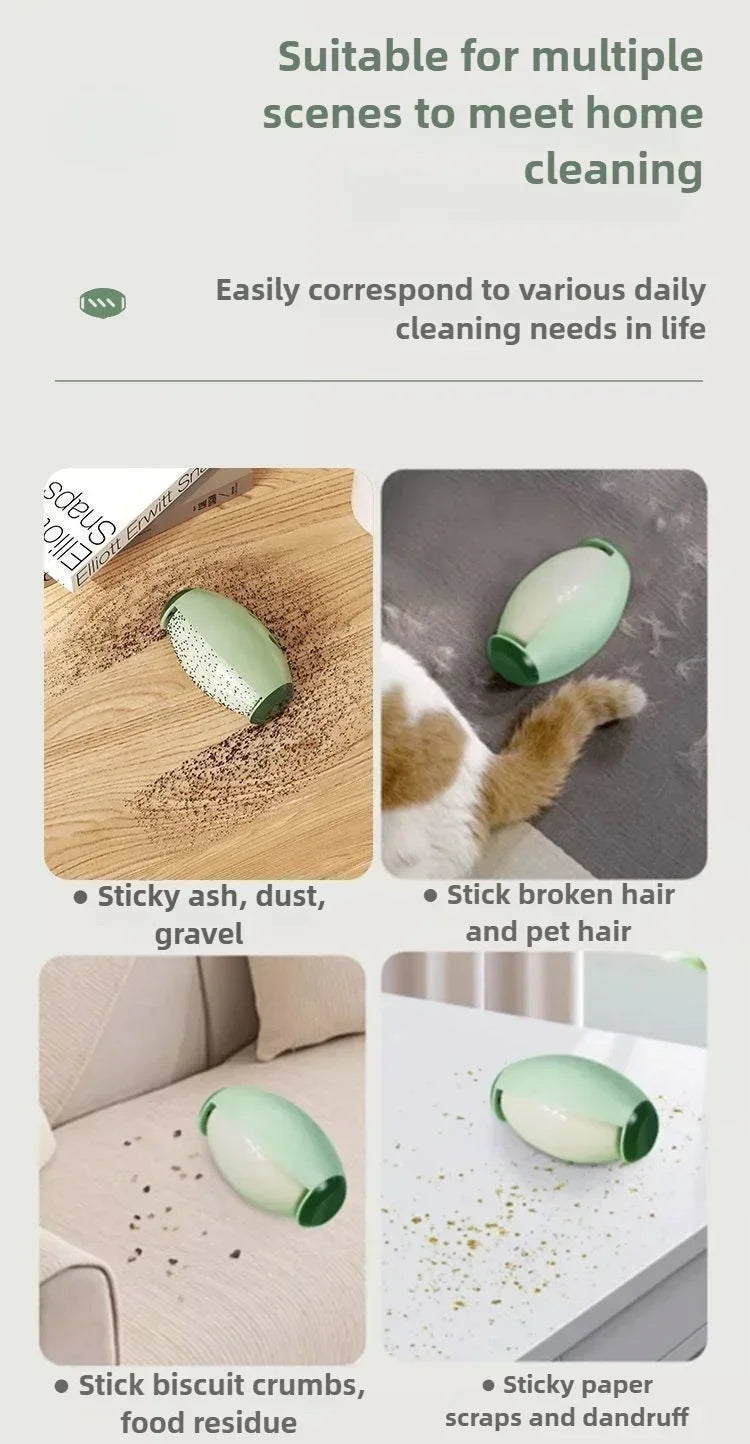 Reusable Pet Hair Remover Roller – Washable Sticky Gel Ball